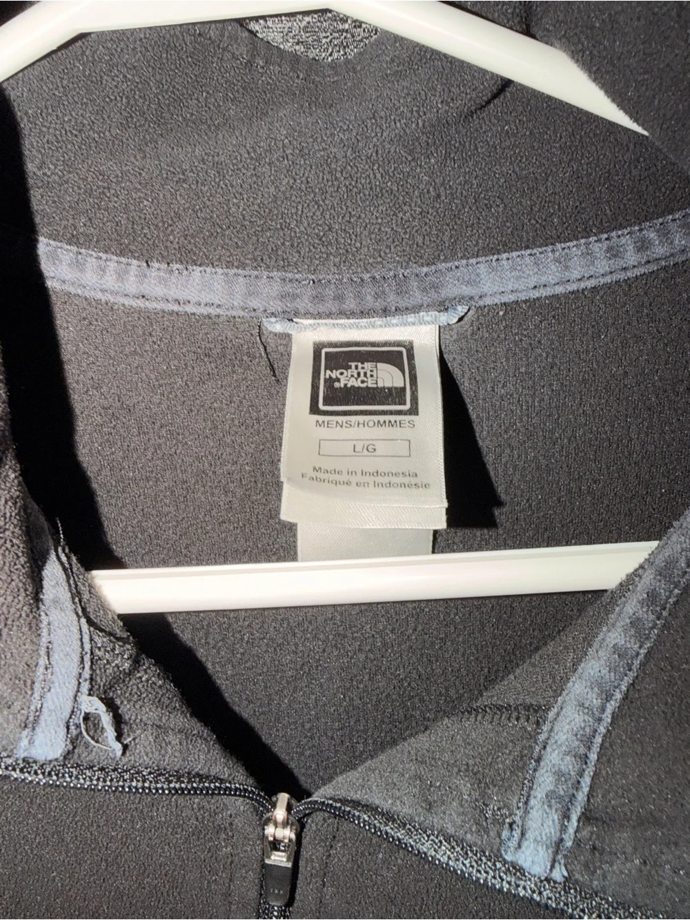 The North Face Men's Black Half-Zip Fleece Pullover